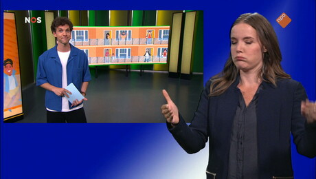 NOS Jeugdjournaal met gebarentaal